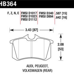 Hawk Performance HB364F.587