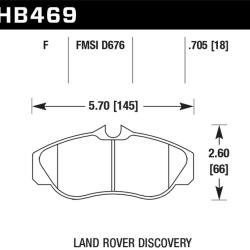 HAWK PERFORMANCE HB469F705