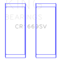 KING ENGINE BEARINGS CR1669SV