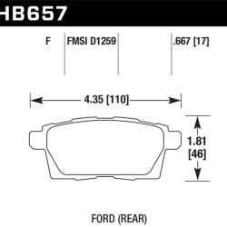 Hawk Performance HB657F.667