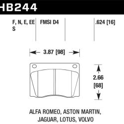 Hawk Performance HB244E.624