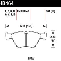 Hawk Performance HB464U.764
