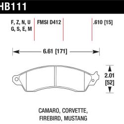 Hawk Performance HB111N.610
