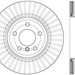 ST Slot & Drill Brake Rotors Stoptech 127.34141R