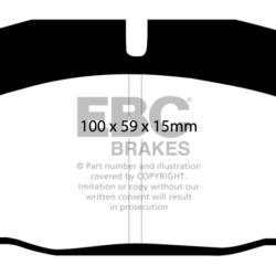 EBC Yellowstuff Brake Pad Sets EBC DP4325R