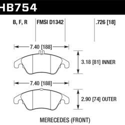 Hawk Performance HB754B.726