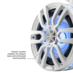 DSE NXL Marine and Powersports Towers DS18 NXL-X6TP/WH
