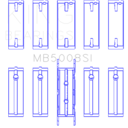 KING ENGINE BEARINGS MB5008SI