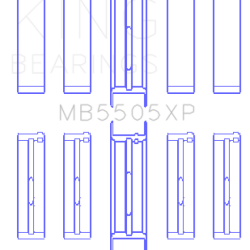 KING ENGINE BEARINGS MB5505XPSTDX
