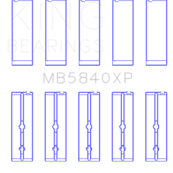 KING ENGINE BEARINGS MB5840XP