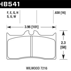 Hawk Performance HB541U.630