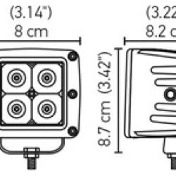 HELLA Optilux LED Cube Hella 357204041