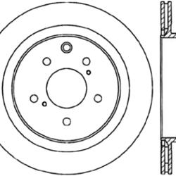 ST Slot & Drill Brake Rotors Stoptech 127.42047R