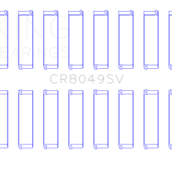 KING ENGINE BEARINGS CR8049SV05