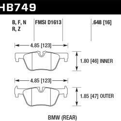 HAWK PERFORMANCE HB749U648