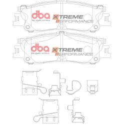 DBA XP Performance Brake Pads DBA DB15078XP