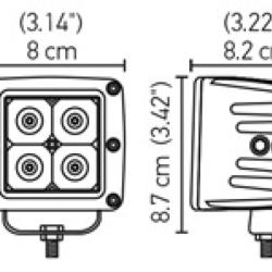 HELLA Optilux LED Cube Hella 357204031