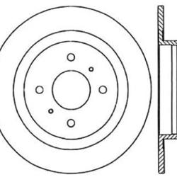 ST Slot & Drill Brake Rotors Stoptech 127.42021L