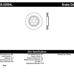 Stoptech 128.42094L