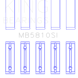 KING ENGINE BEARINGS MB5810SI05