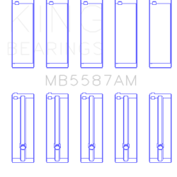 KING ENGINE BEARINGS MB5587AM025