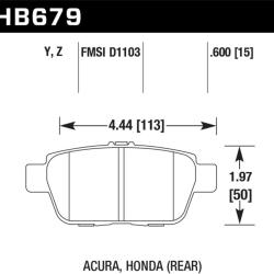 Hawk Performance HB679Y.600