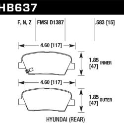 Hawk Performance HB637Z.583