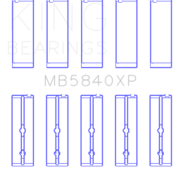 KING ENGINE BEARINGS MB5840XPSTDX