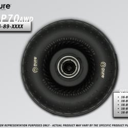 PDS Billet Race Torque Converter Pure Drivetrain Solutions 16-89-2645