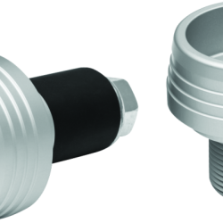 KUR Axle Nut Caps C Kuryakyn 3816