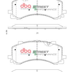 DBA SP Performance Brake Pads DBA DB15124SP