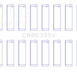 KING ENGINE BEARINGS CR8039SV05