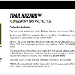 ATT Trail Blade BOSS SxS Atturo Tire SXBO-U1LA4ATA