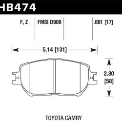 Hawk Performance HB474Z.681