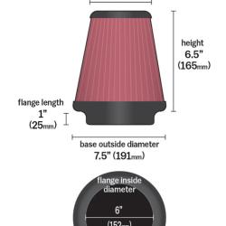 K&N ENGINEERING RU1042XD