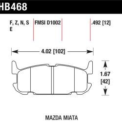 Hawk Performance HB468E.492