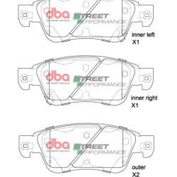 DBA SP Performance Brake Pads DBA DB1698SP