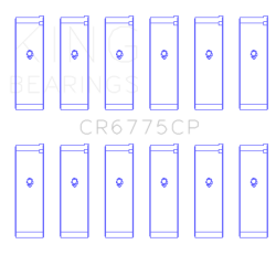 KING ENGINE BEARINGS CR6775CP05