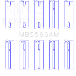 KING ENGINE BEARINGS MB5566AM025