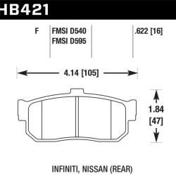 Hawk Performance HB421F.622