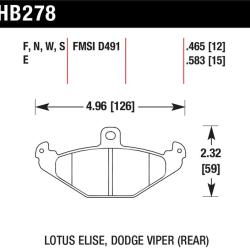 HAWK PERFORMANCE HB278S465