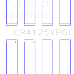 KING ENGINE BEARINGS CR4125XPGCSTDX