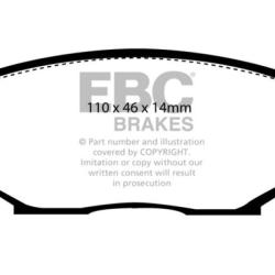EBC Yellowstuff Brake Pad Sets EBC DP4802R