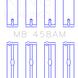 KING ENGINE BEARINGS MB458AM05