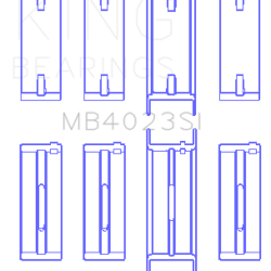 KING ENGINE BEARINGS MB4023SI