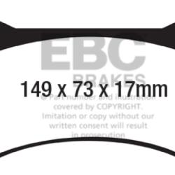 EBC Bluestuff Brake Pad Sets EBC DP5054NDX