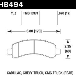 Hawk Performance HB494Y.670
