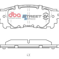 DBA Street Series Brake Pads DBA DB2419SSEV