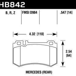 HAWK PERFORMANCE HB842B547