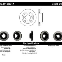STOPTECH 12044156CRY